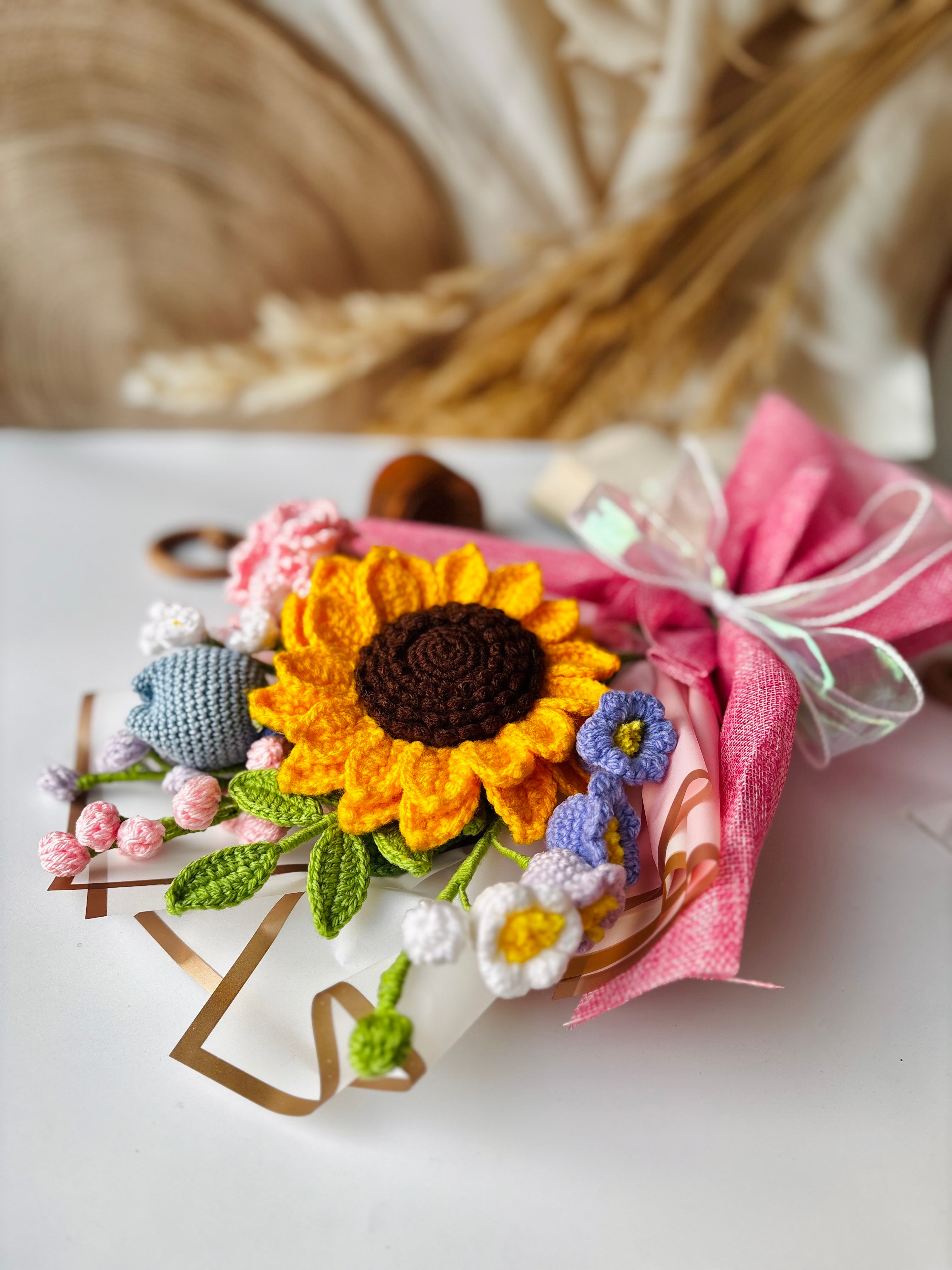 Everlasting Sunflower Bliss Bouquet