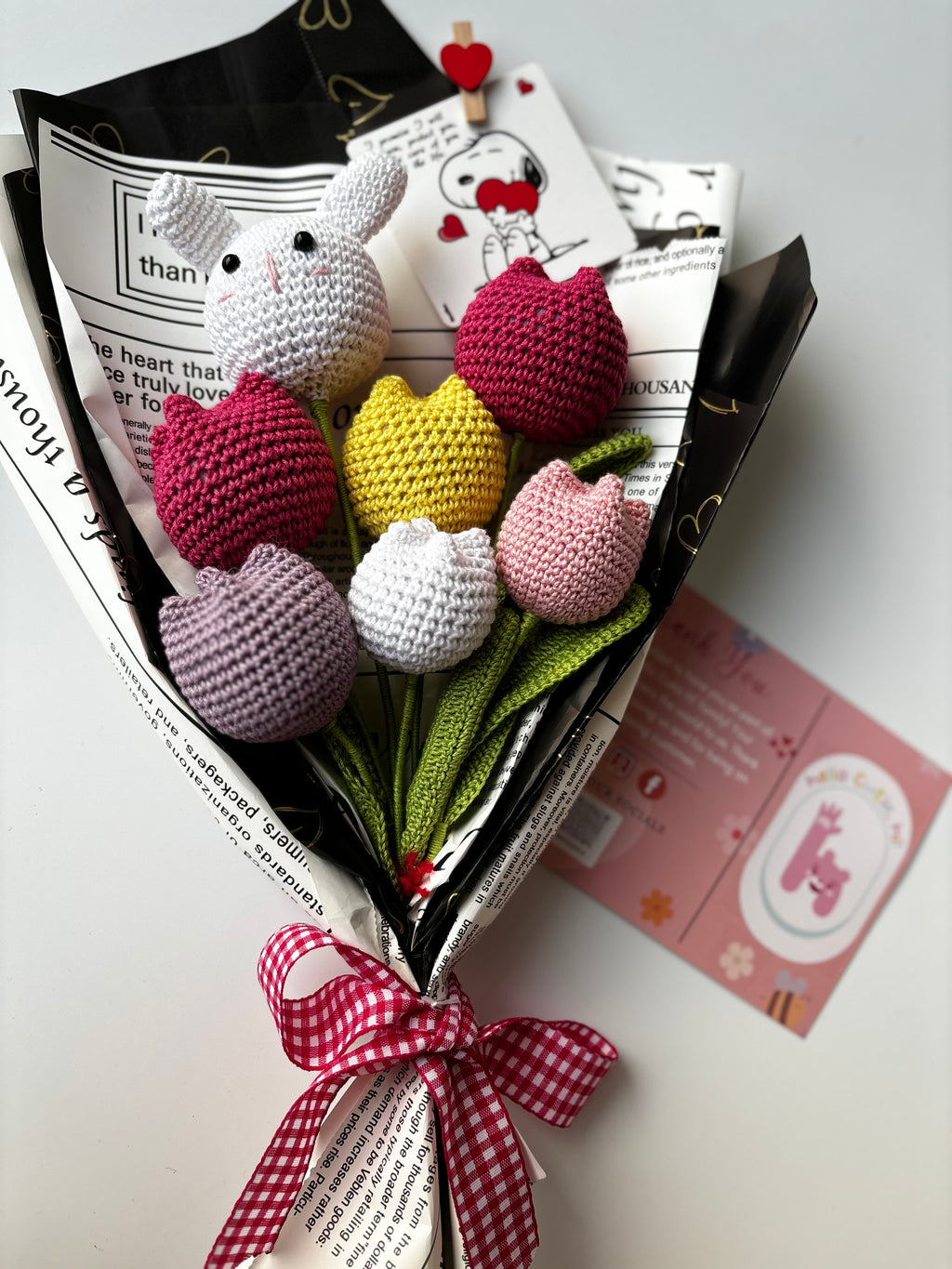 Eternal Love Crochet Bouquet