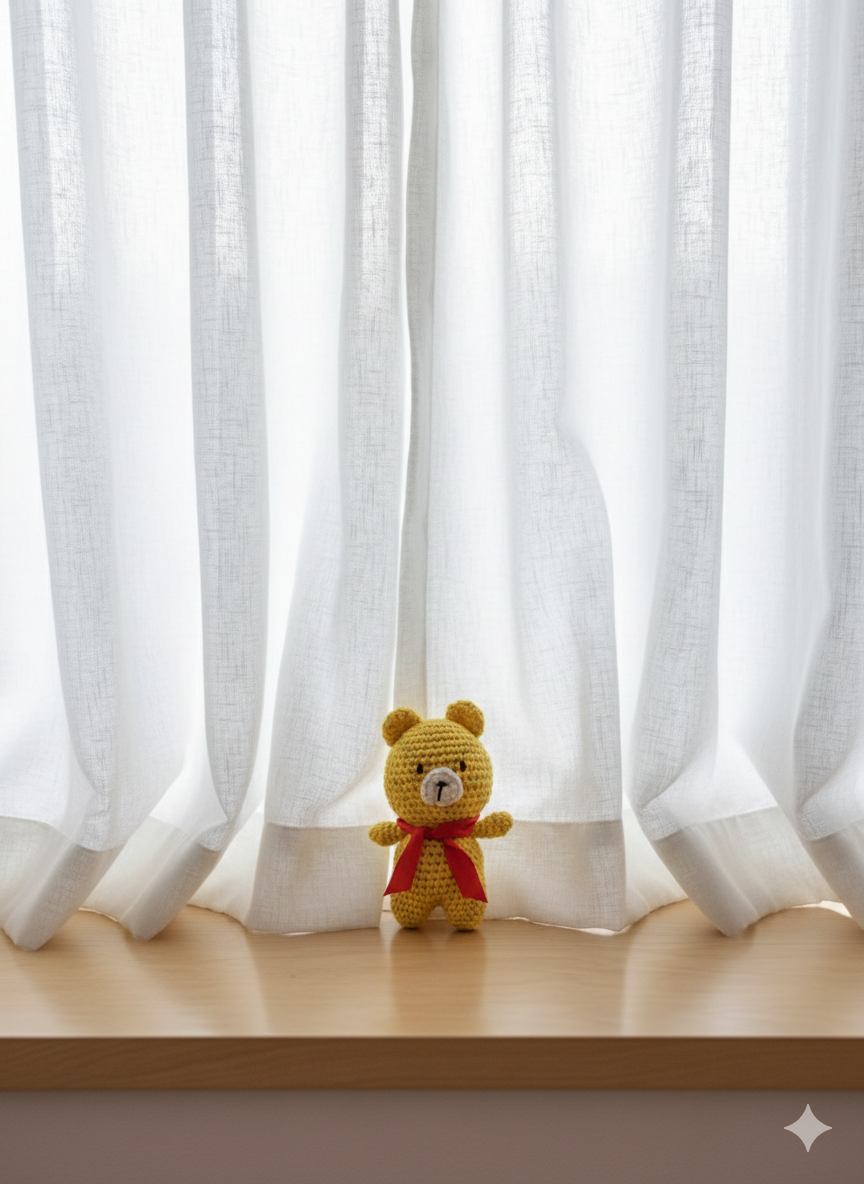 🧸 Handmade Crochet Teddy (Mini)