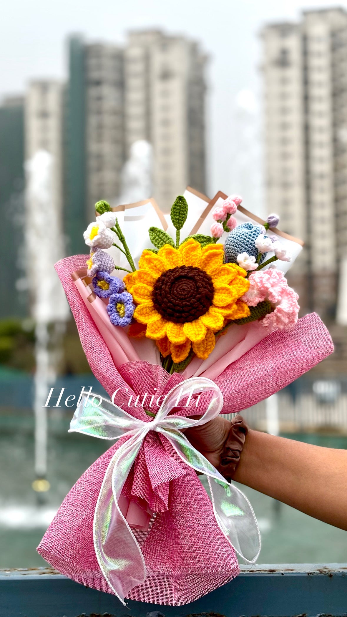 Everlasting Sunflower Bliss Bouquet