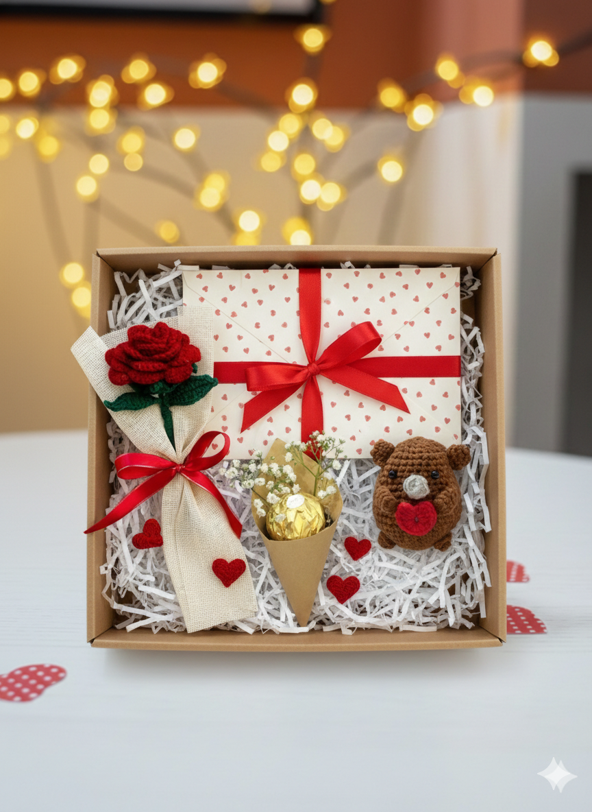 Love in a Box – Valentine’s Handmade Hamper
