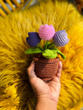 Tulip Bliss Handmade Crochet Pot