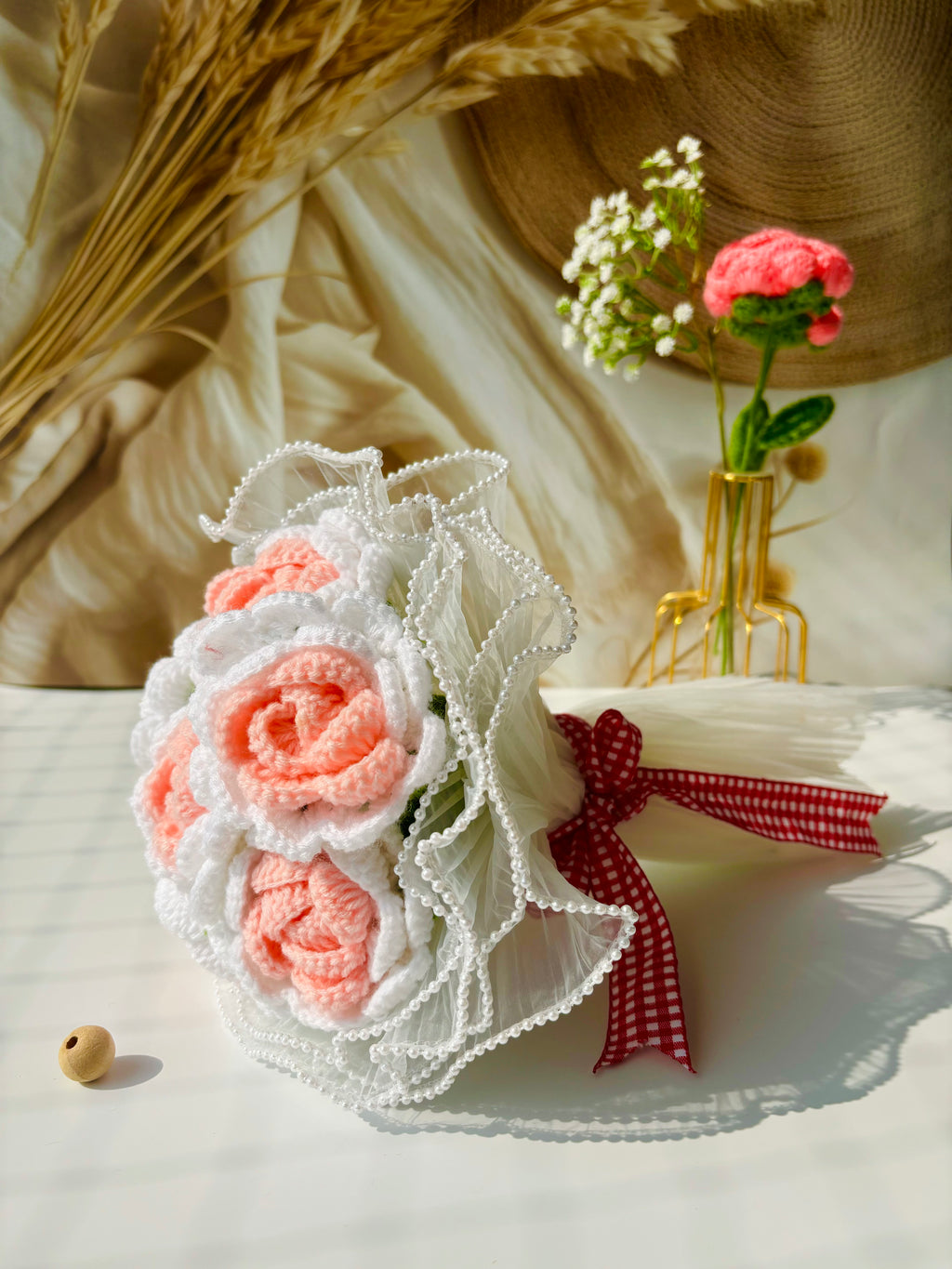 Blush Pearl Rose Bouquet