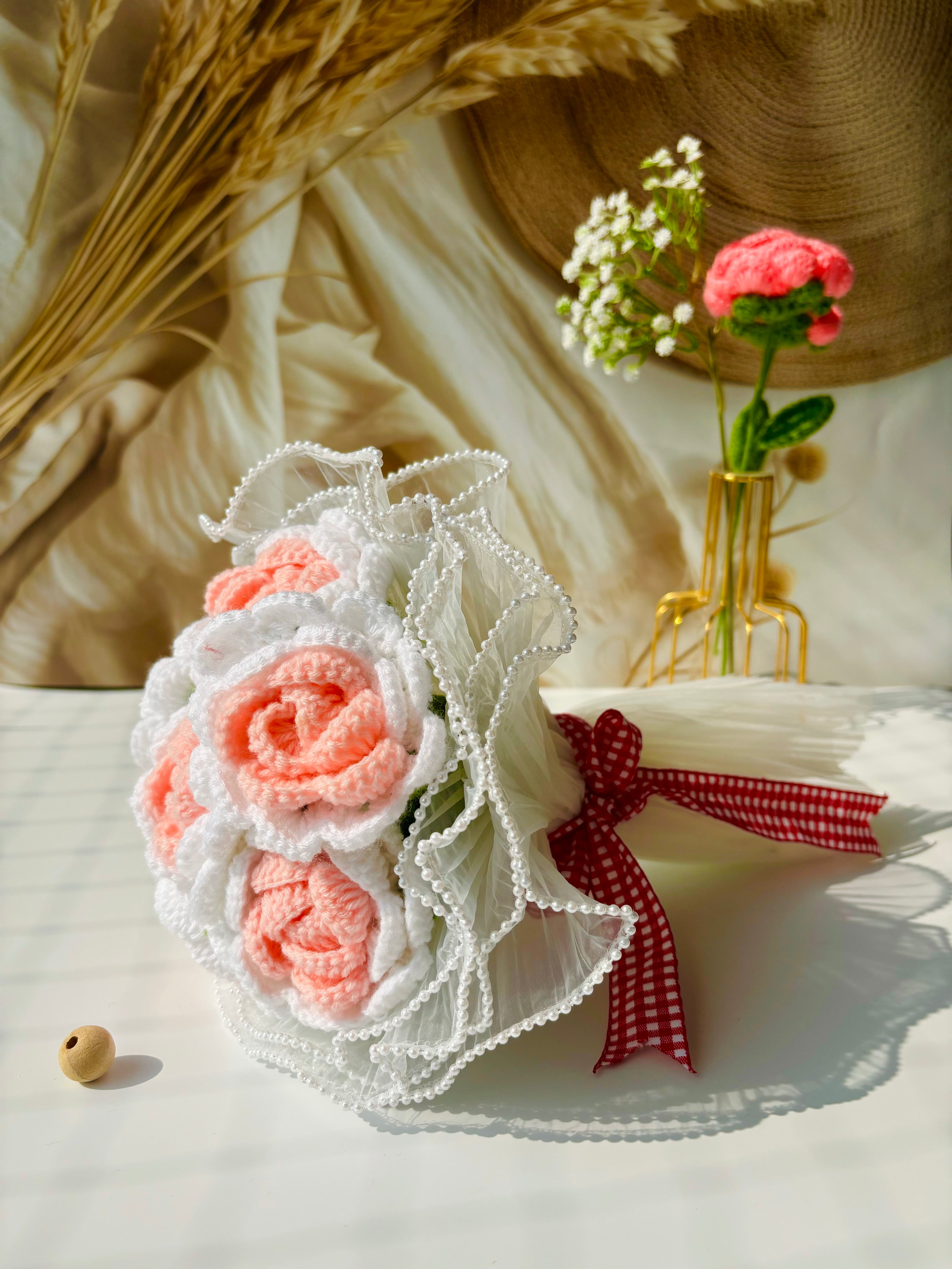 Blush Pearl Rose Bouquet