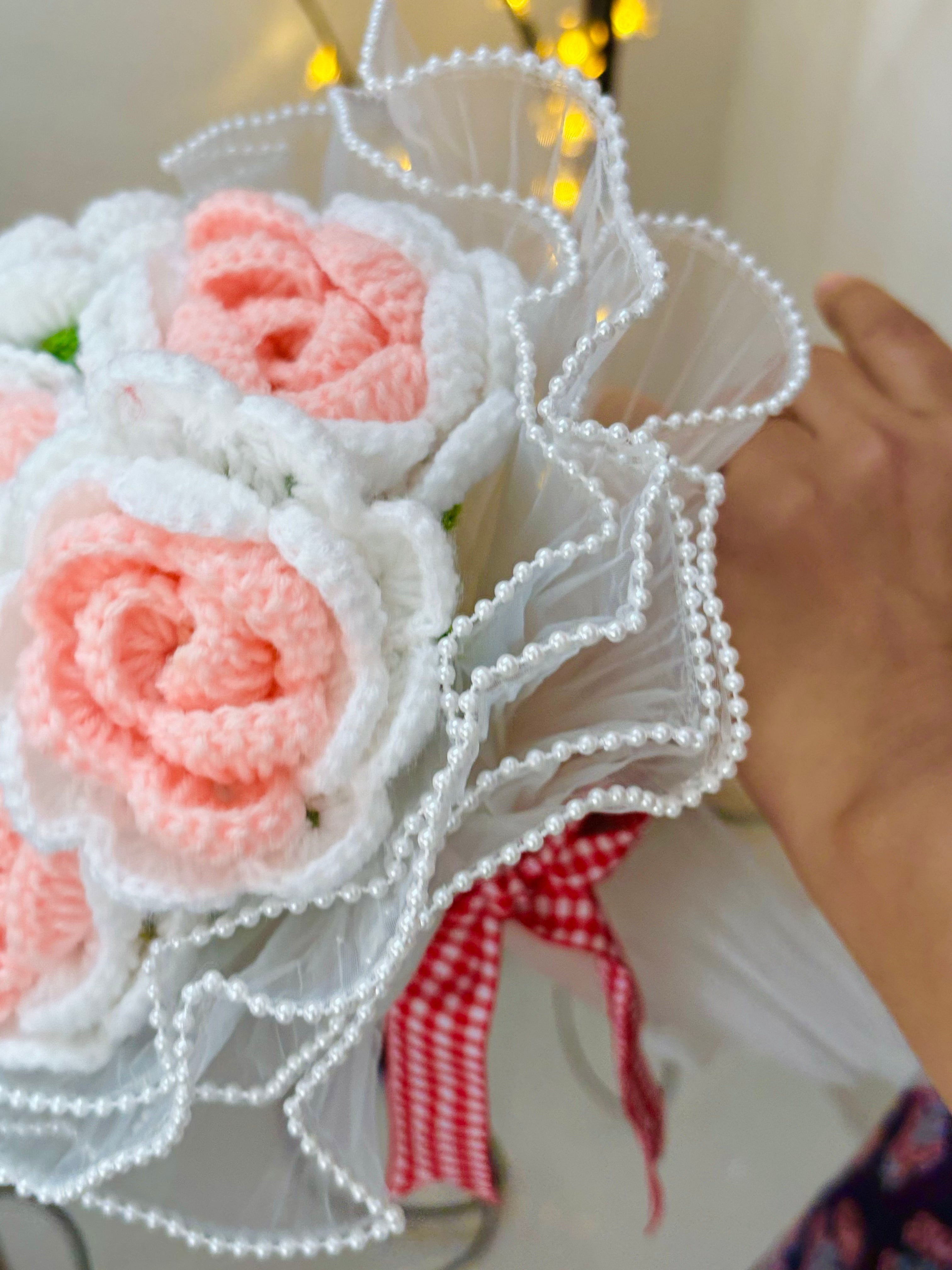Blush Pearl Rose Bouquet