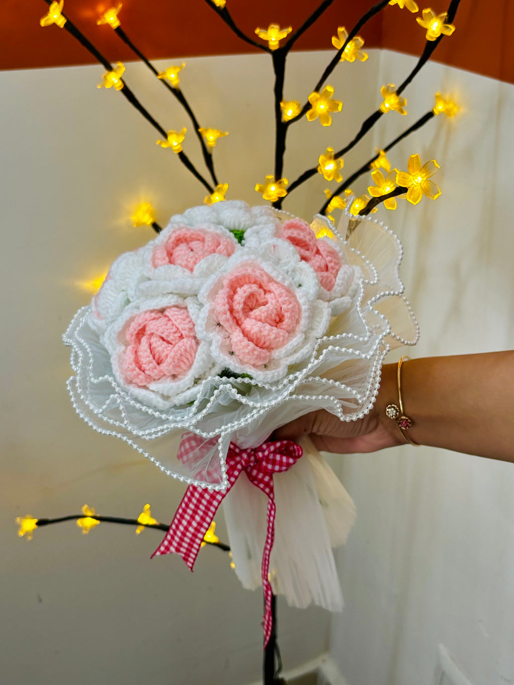Blush Pearl Rose Bouquet