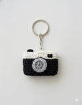 Crochet Camera Keychain