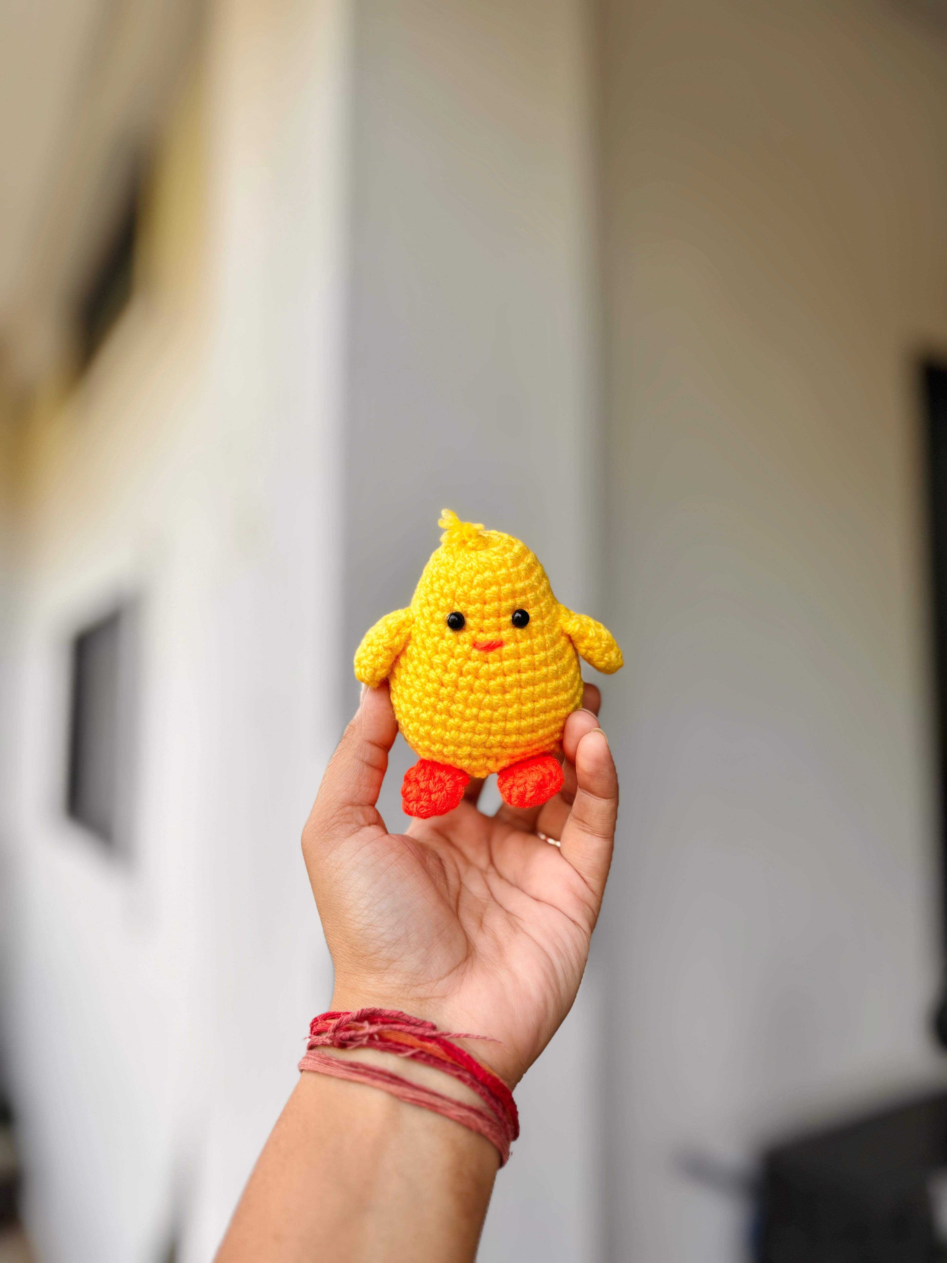 Crochet Motivational Chick