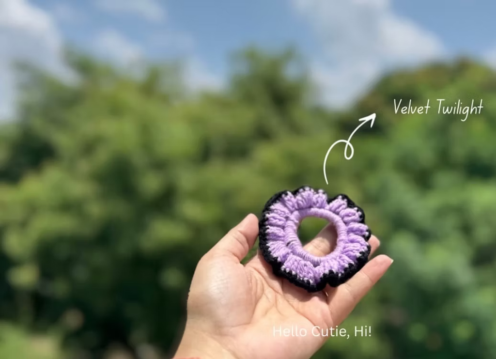 Handmade Crochet Scrunchies