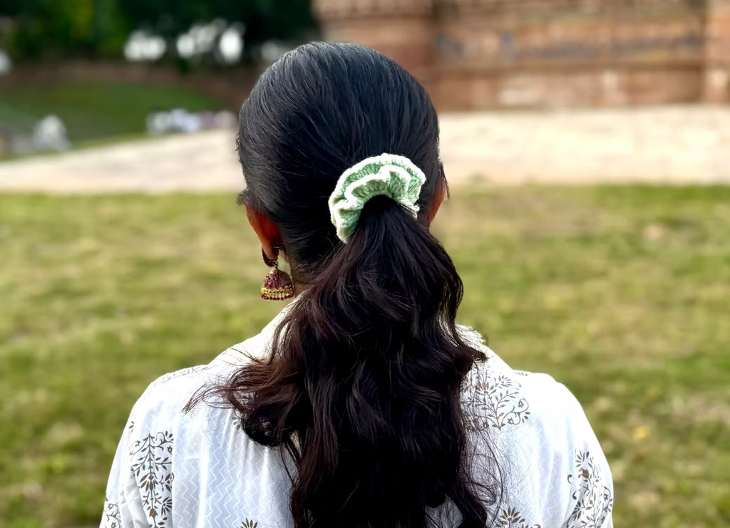 Handmade Crochet Scrunchies